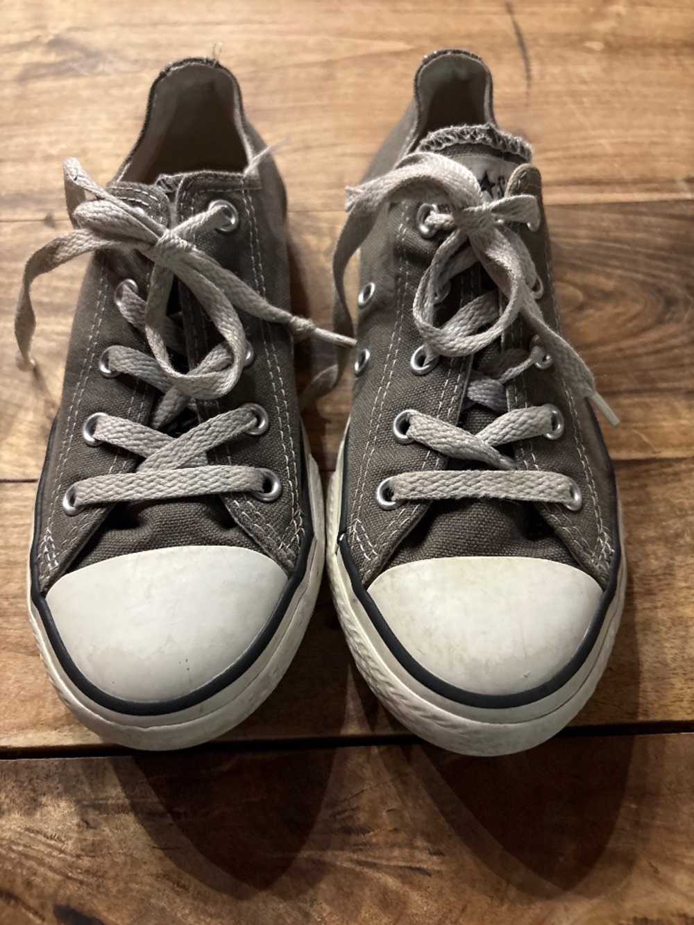 Converse All Star, gray, kids size 1